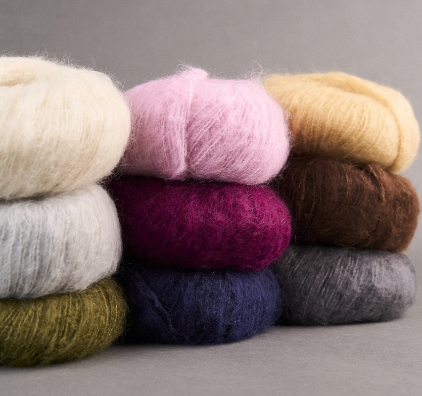 MODE Mohair Soft Yarn Lifestyle
